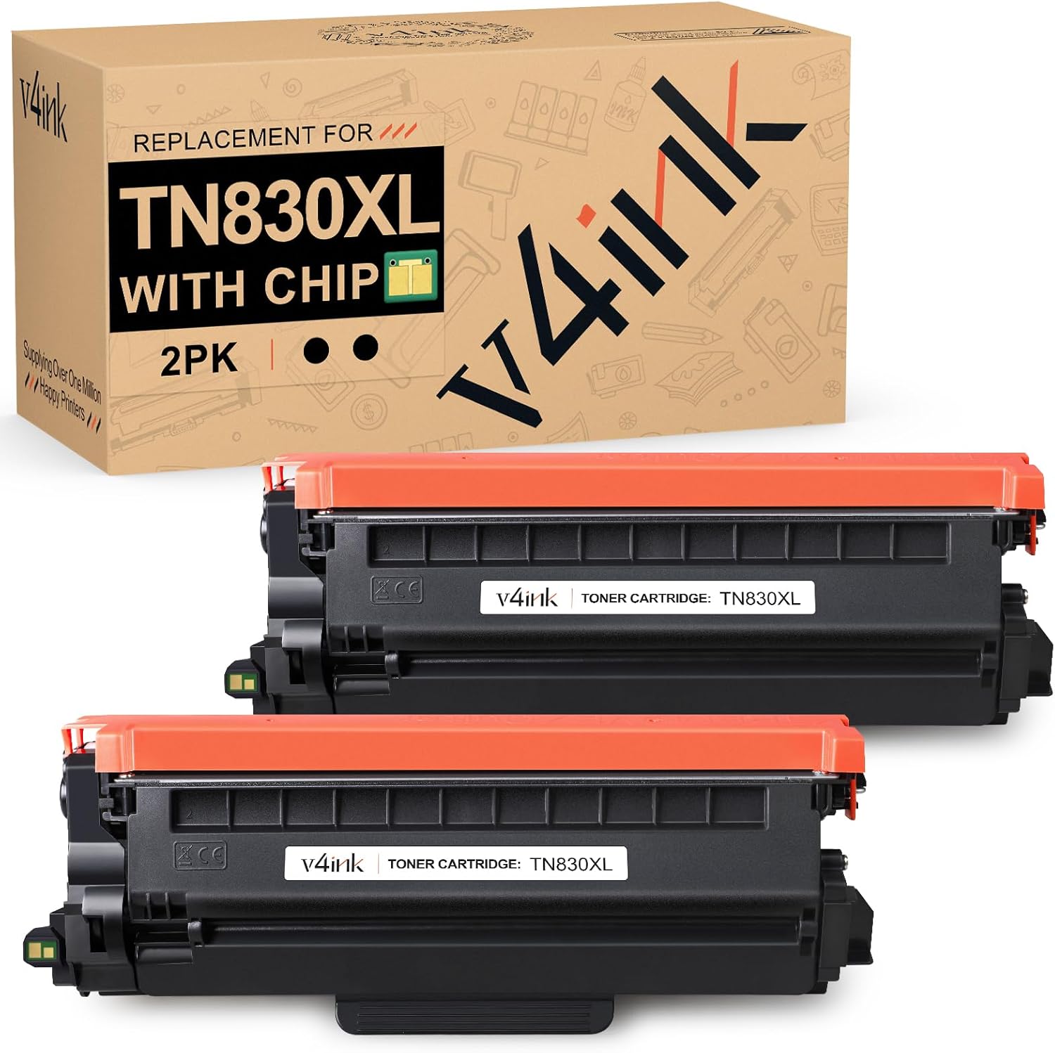 v4ink TN830XL (2-Pack)