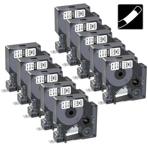Wonfoucs 9mm Heat Shrink Tube Labels