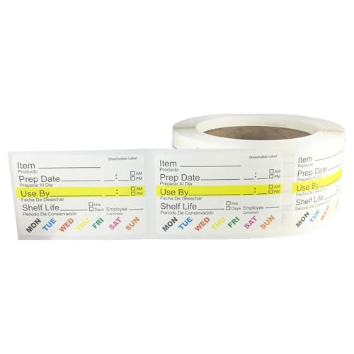 InStockLabels Dissolvable Food Labels