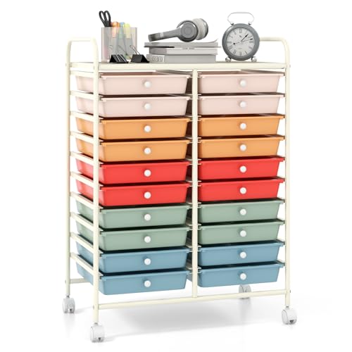 Giantex 20-Drawer Macaron
