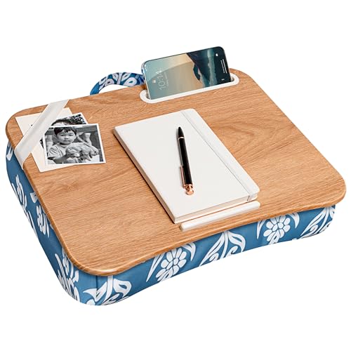LAPGEAR Designer Lap Desk (Floral Block Print)