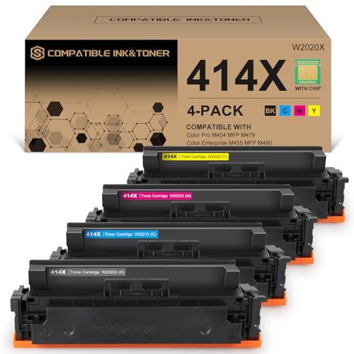 S SMARTOMNI 414X Toner 4-Pack