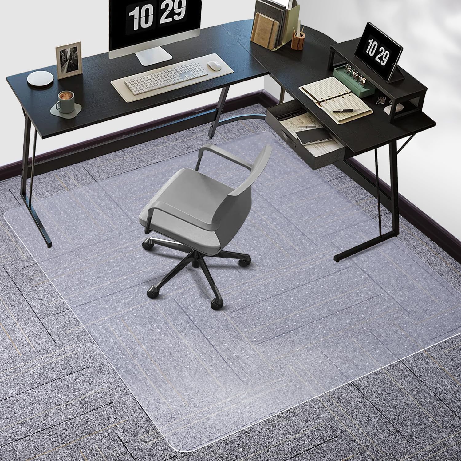 Tydle Chair Mat for Carpet (Clear)