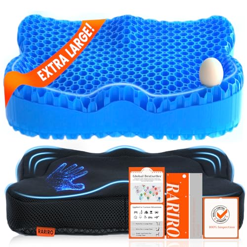 RARIRO Enlarged Gel Seat Cushion