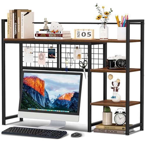 Snughome 4-Tier Desk Shelf (Mid-Range)