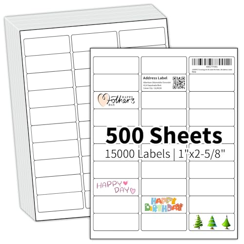 Tacnology 30-up Laser Labels