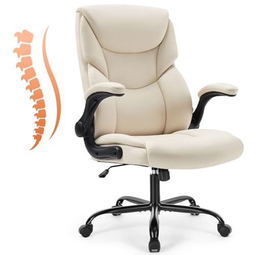 Sweetcrispy Ergonomic Office Chair (Beige)