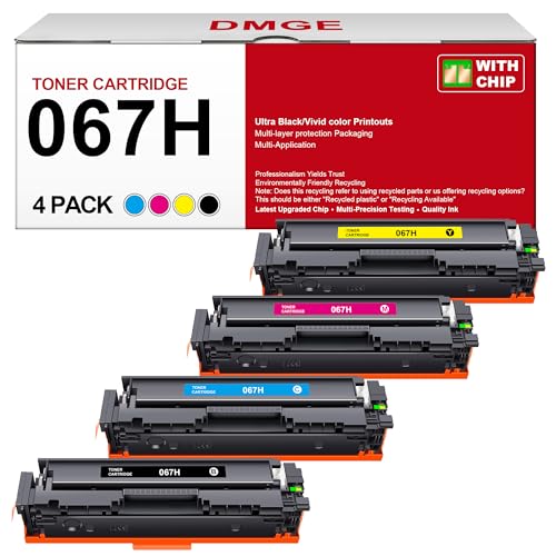 067H 067 Toner Cartridge Set - 4 Pack