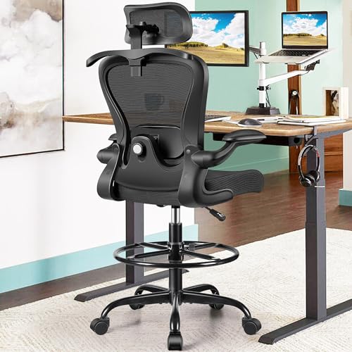 AtHope Drafting Chair (Black)