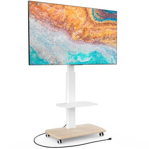 FITUEYES Rolling TV Stand