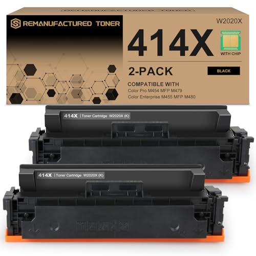 S SMARTOMNI 414X Black Toner (2-pack)