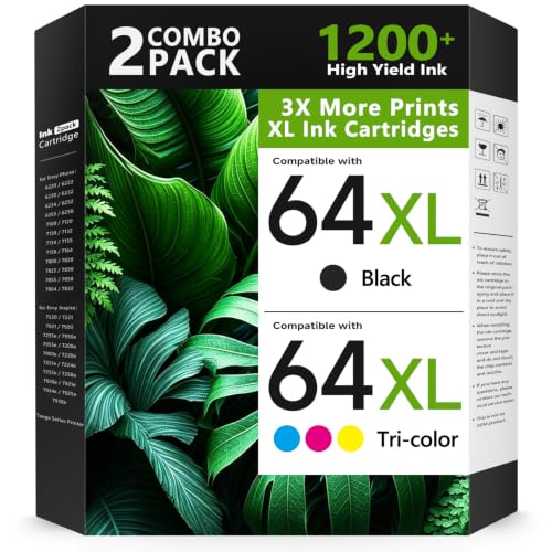 64XL Ink Cartridge Combo Pack (LLAOLLAO)