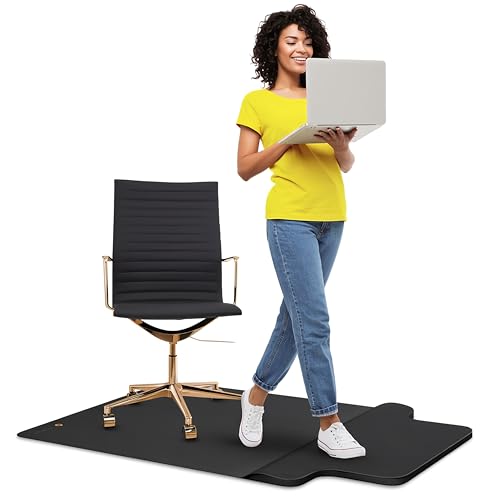 Mushyn Office Chair Mat with Anti Fatigue Cushioned Foam