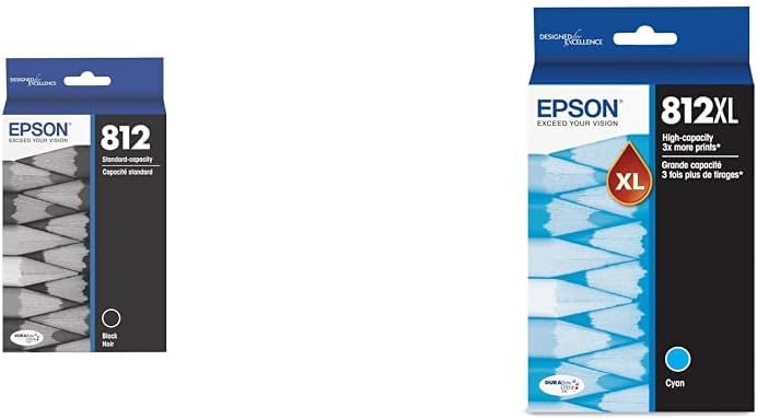 Epson Black + High-Capacity Cyan