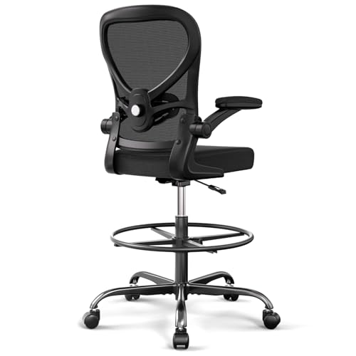 Alolo Drafting Chair with Footrest Ring