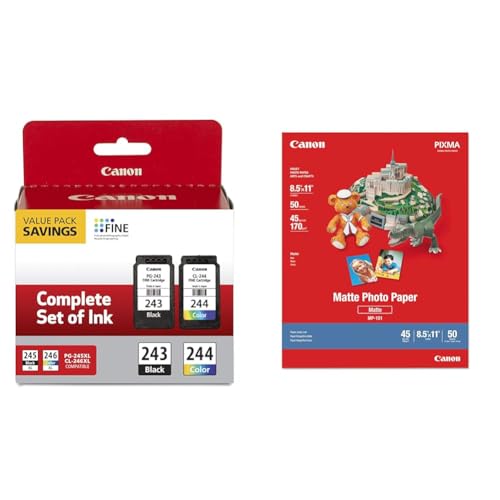 Canon Ink & Photo Paper Bundle