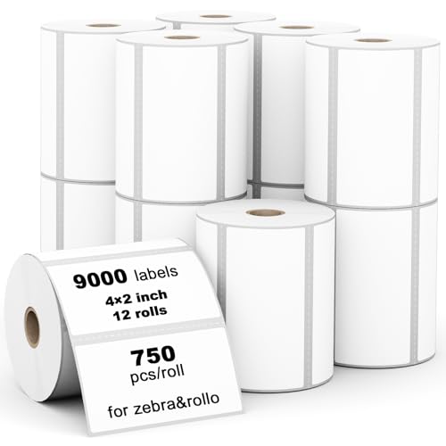 Labelebal 4" x 2" Label Rolls