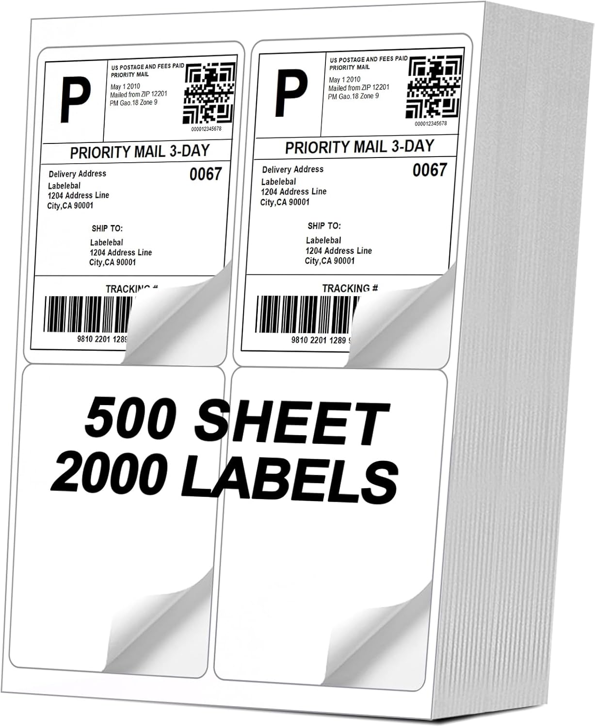 Labelebal 4"x5" Shipping Labels