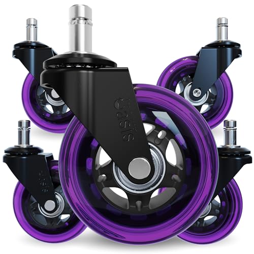 The Office Oasis Roller Style Wheels (Purple)