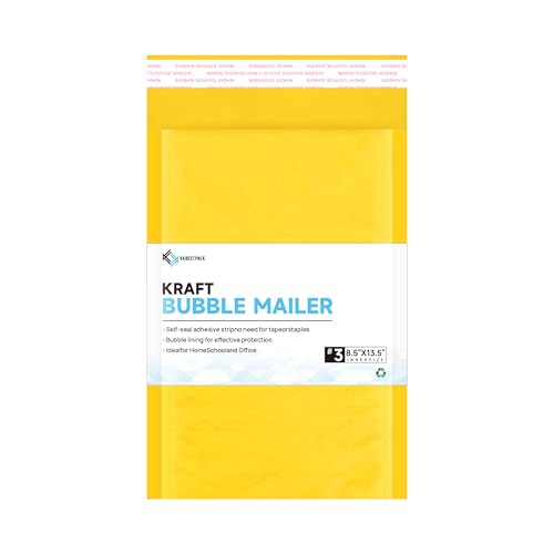 Kkbestpack 8.5x14.5 Inch Kraft Bubble Mailers #3