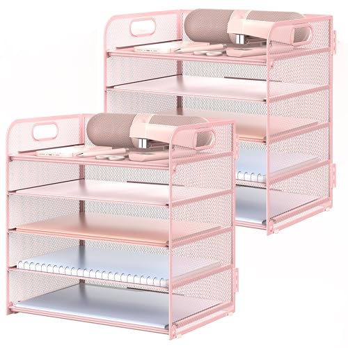 Sinboun 5-Tier Letter Tray (2-Pack)
