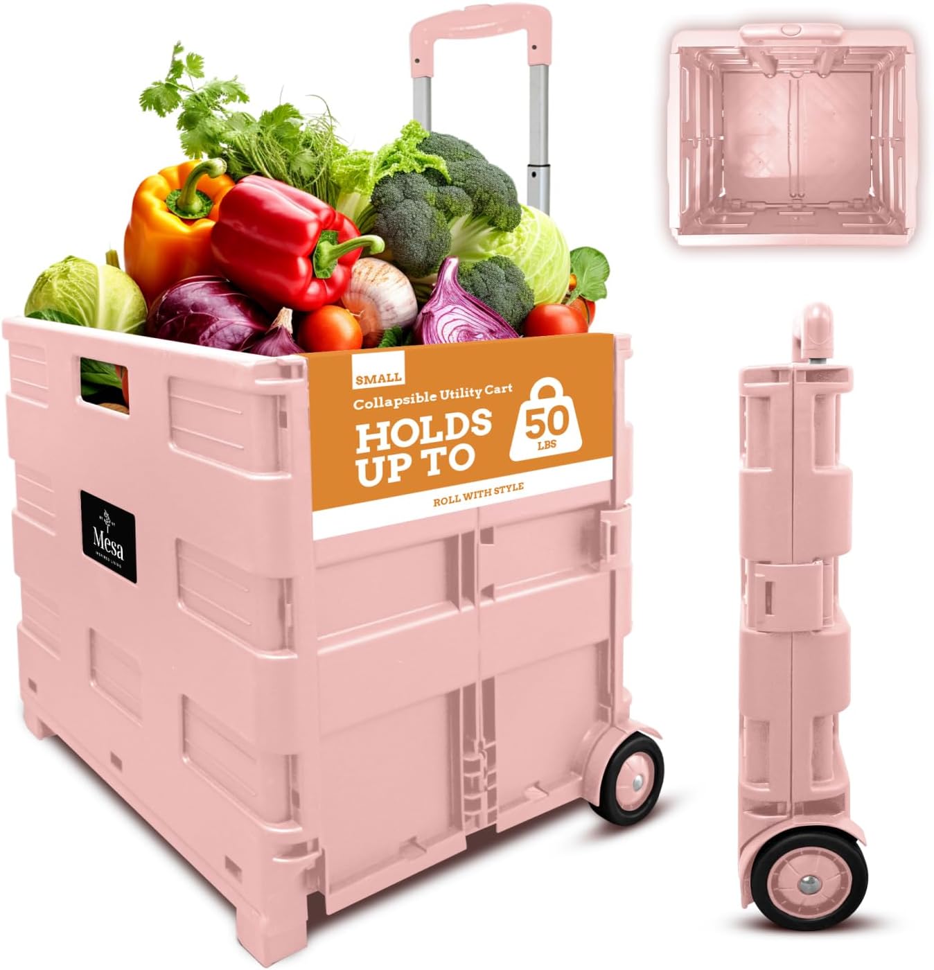 Inspired Living Pack-N-Roll Cart
