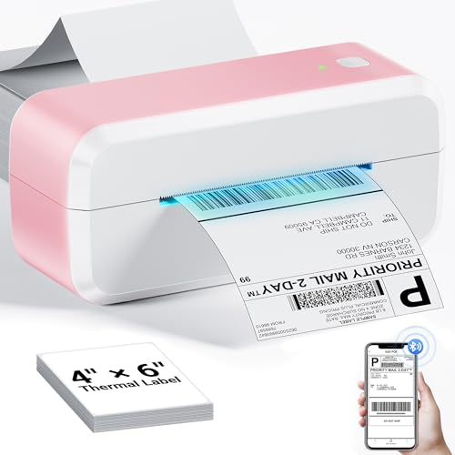 NelkoGlobal Bluetooth Shipping Label Printer