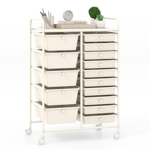 Giantex 15-Drawer Cart