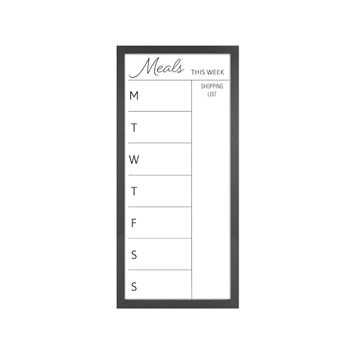 MCS Dry Erase Meal Planner (Black)