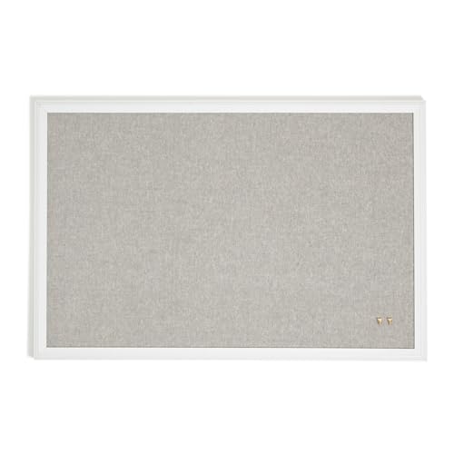 U Brands Farmhouse Linen Bulletin Board
