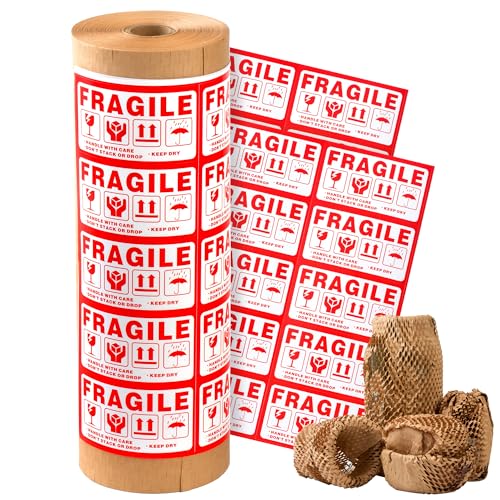 LuckyGuard Honeycomb Packing Paper 15" x 400 ft