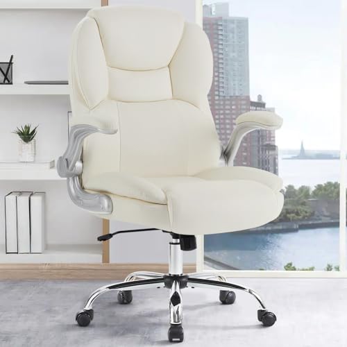 IWMH Executive Office Chair (Cream)