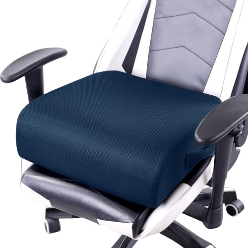 MABOZOO Extra Thick Chair Cushion (Navy Blue)