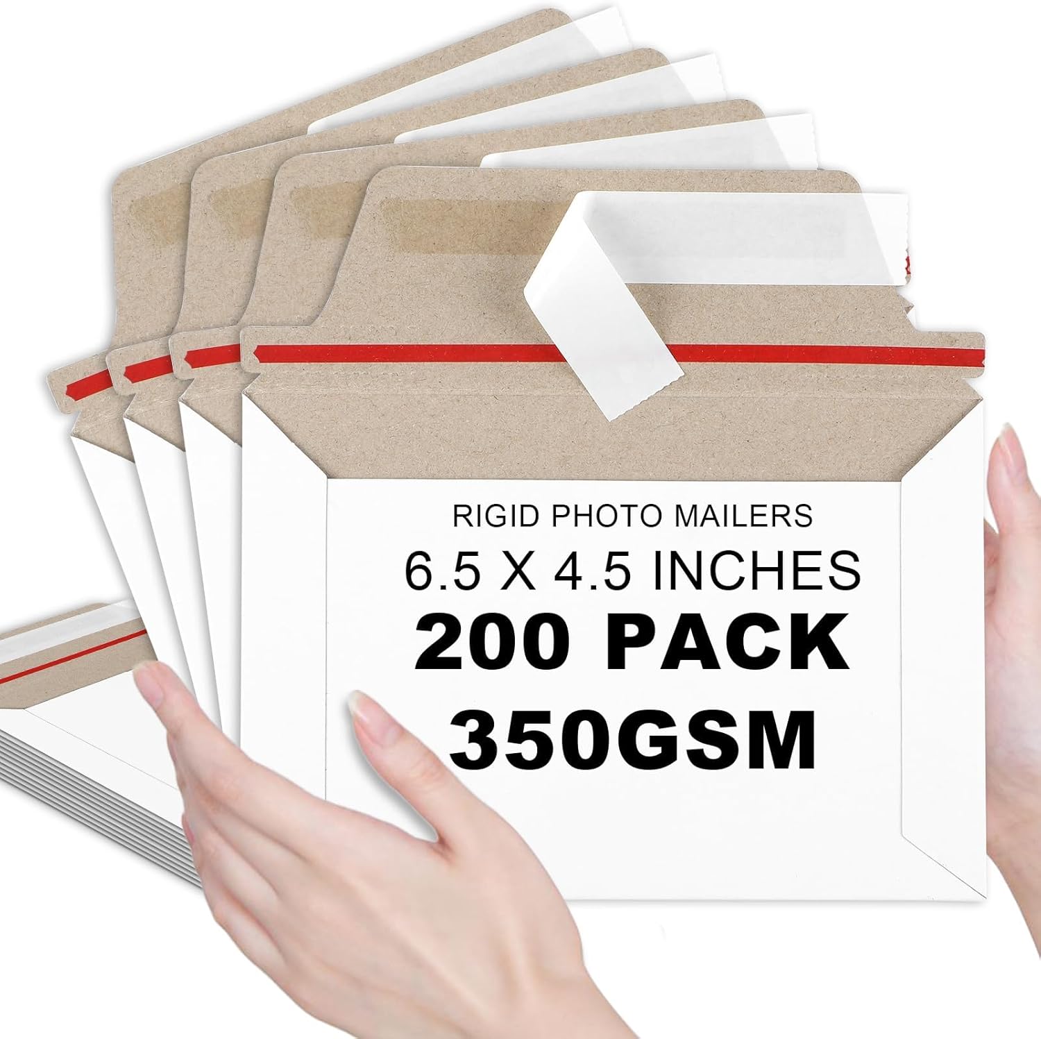 party greeting 6.5 x 4.5 Rigid Mailers