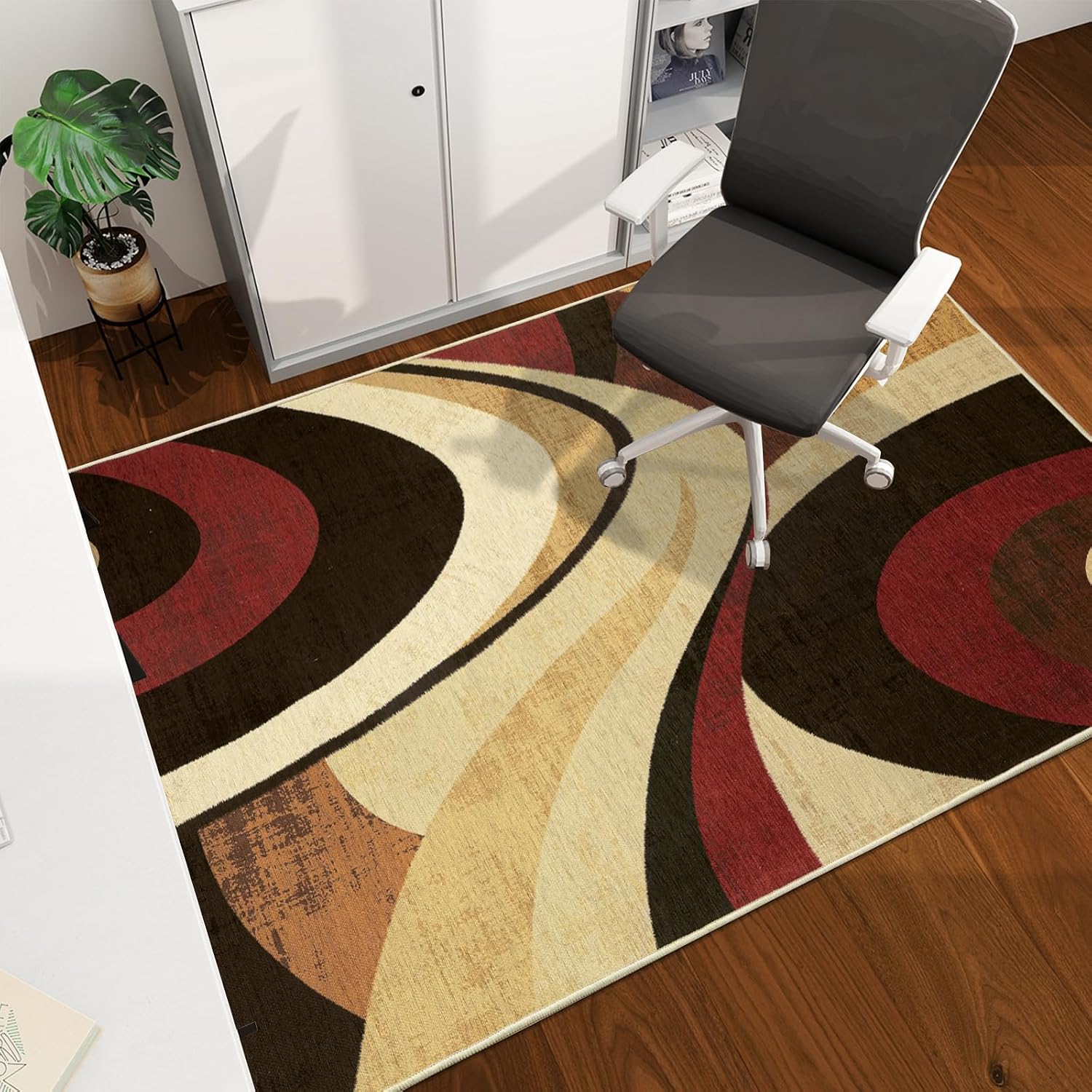 Office Chair Mat for Hardwood Floor (Modern)