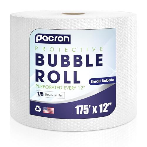 Protective Bubble Roll Wrap - 250FT x 12IN