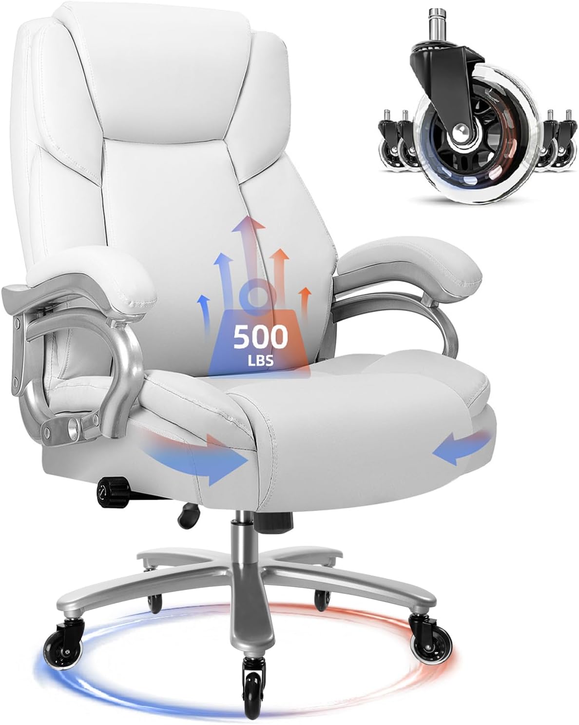 Waleaf 500lbs Big and Tall Chair
