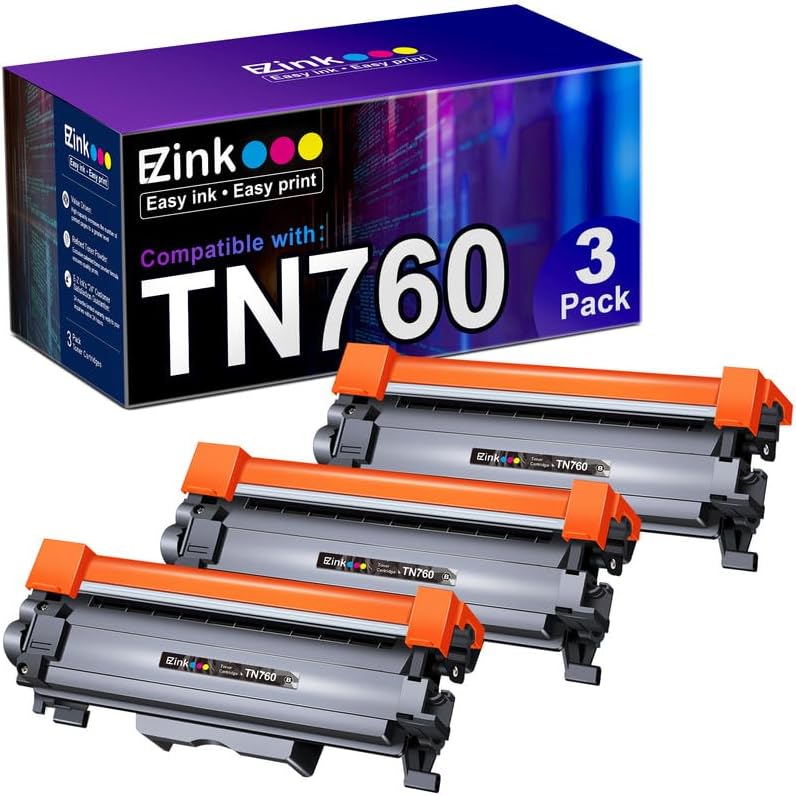 E-Z Ink Compatible TN760 (3-pack)