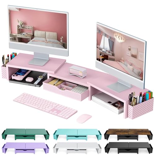 gianotter Dual Monitor Stand Riser