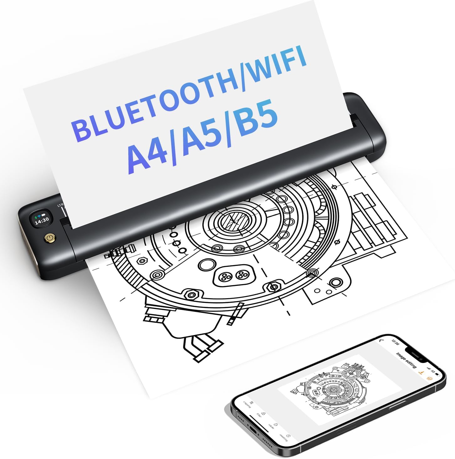 Rongta F81 (Wi‑Fi & Bluetooth)