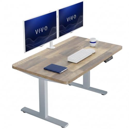 VIVO Electric 43" Reclaimed Wood Top