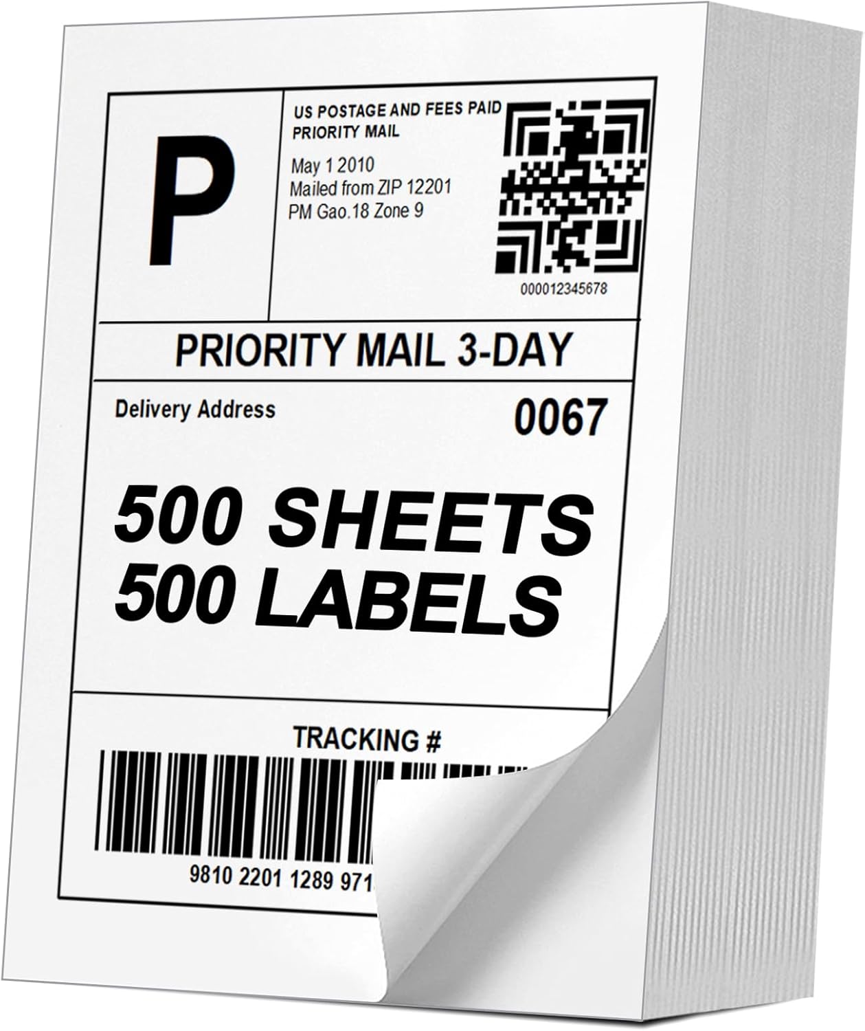 A4 Full Sheet Self Adhesive Labels