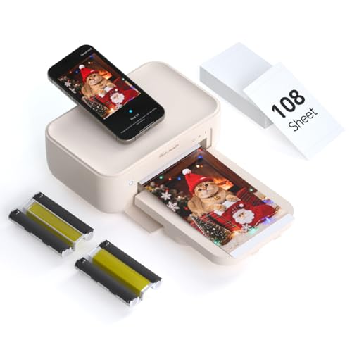 HPRT Photo Printer 4x6 (+108 Sheets)
