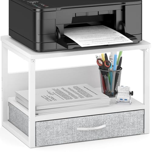 MARTY Printer Stand (White)