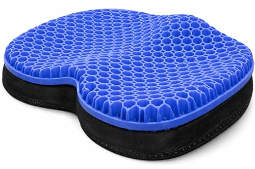 Blue Gel TPU Honeycomb Cushion