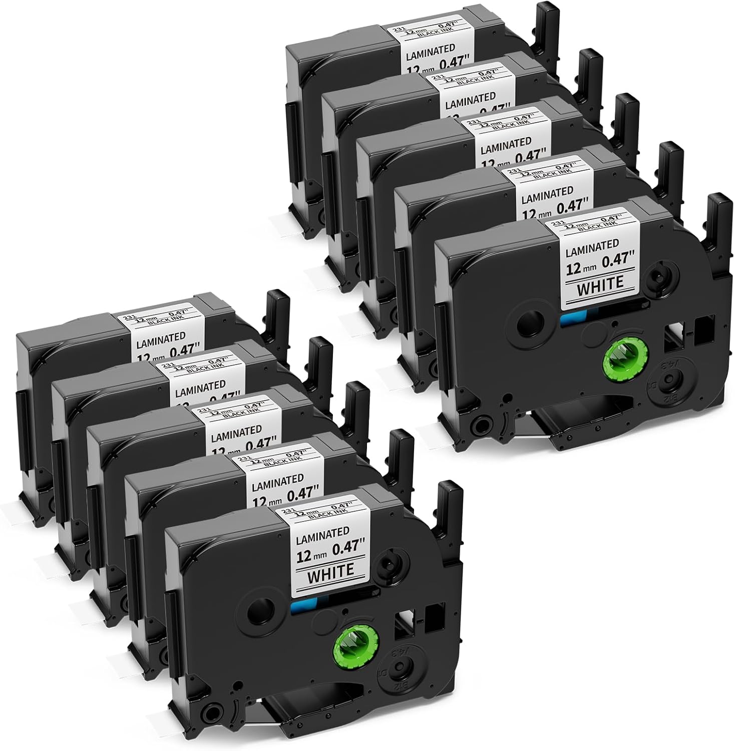 Greateam TZe-231 12mm Tape (10-Pack)