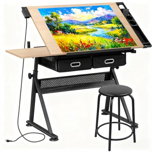 ZENY Adjustable Drafting Table (Premium)