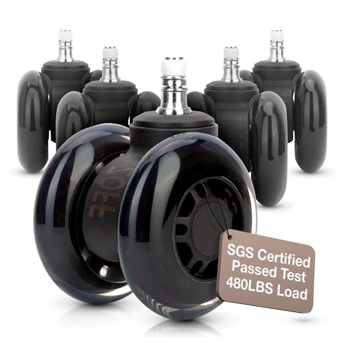 Double Rollerblade Office Chair Wheels (ZOFF)