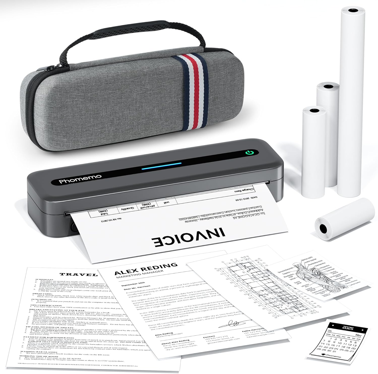 Phomemo M832 Portable Thermal Printer