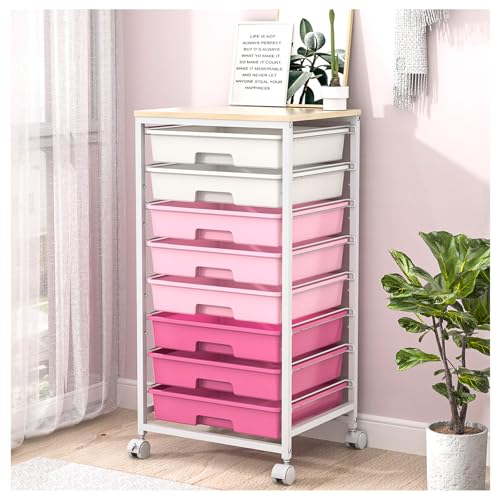 SYKIARIOL 8-Drawer Cart